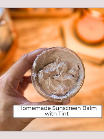 Homemade Sunscreen