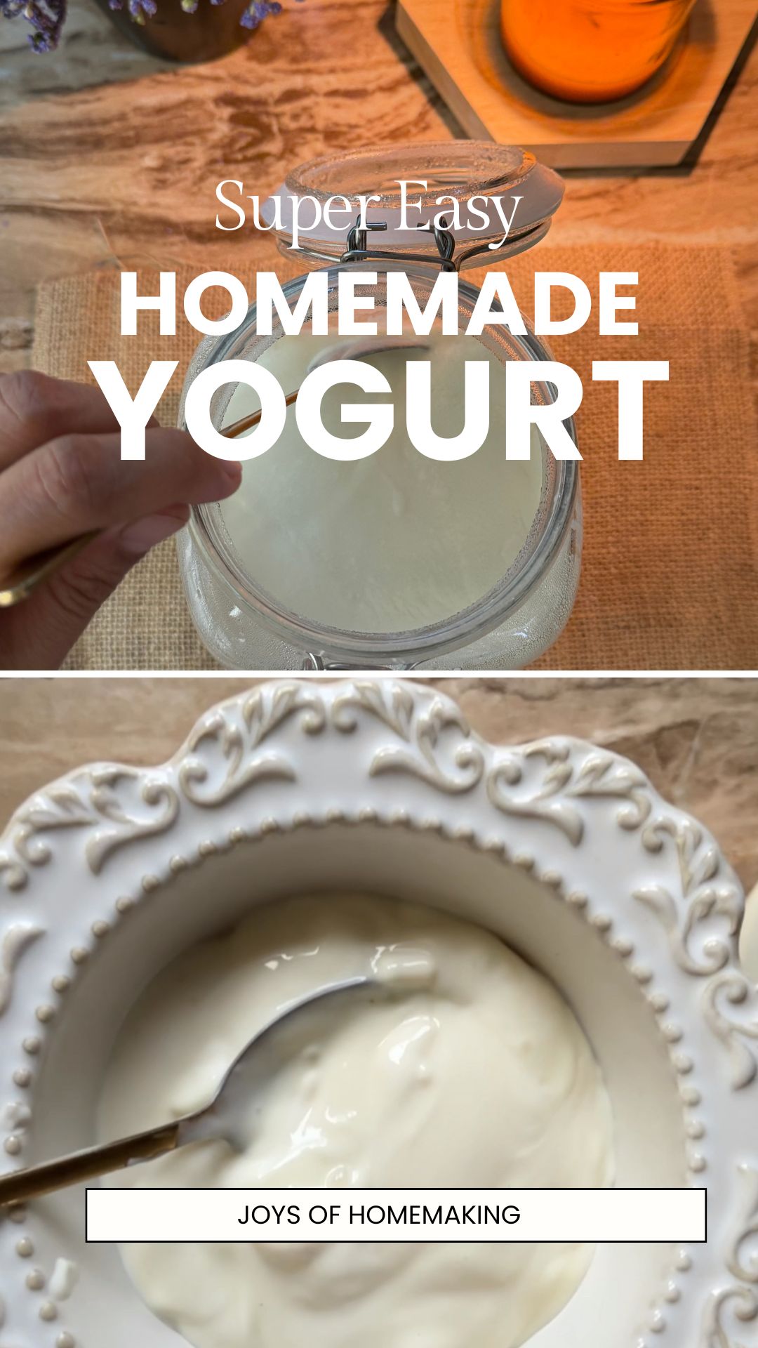 picture of homemade yogurt