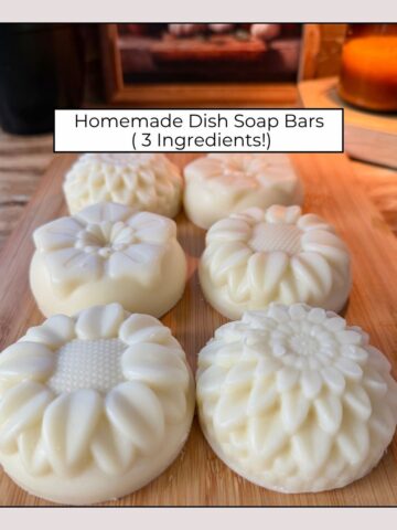 Homemade Dish Soap Bars
