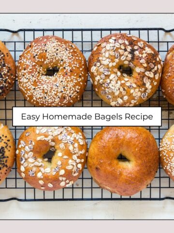 homemade bagels