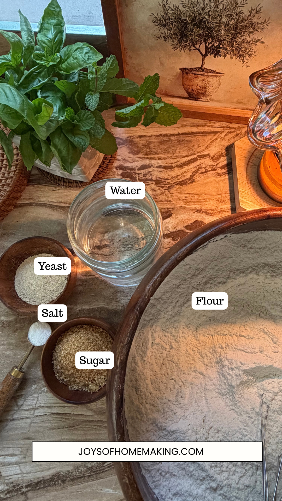 Pretzel dough ingredients